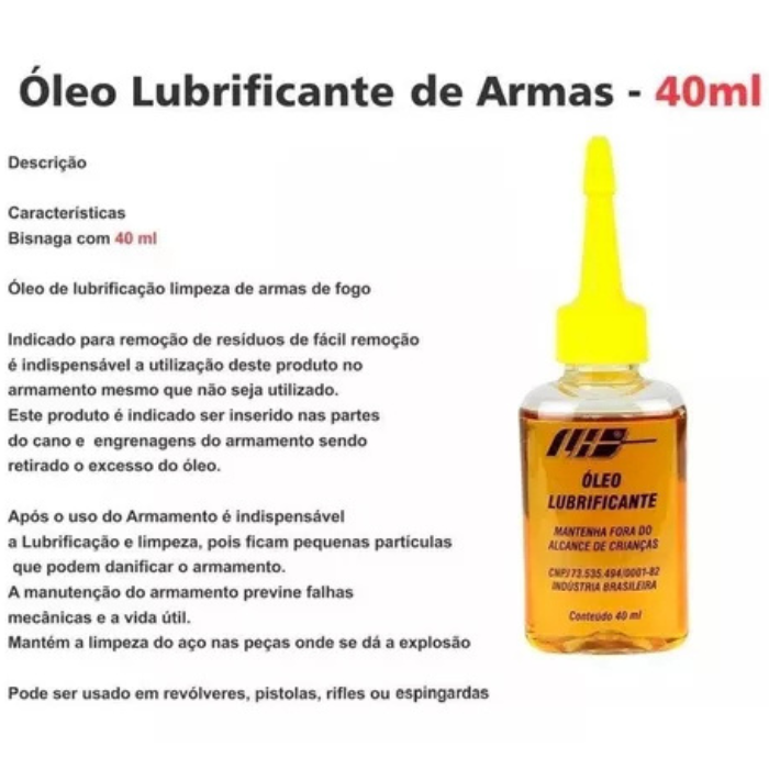 Kit Limpeza Revólver e Pistola