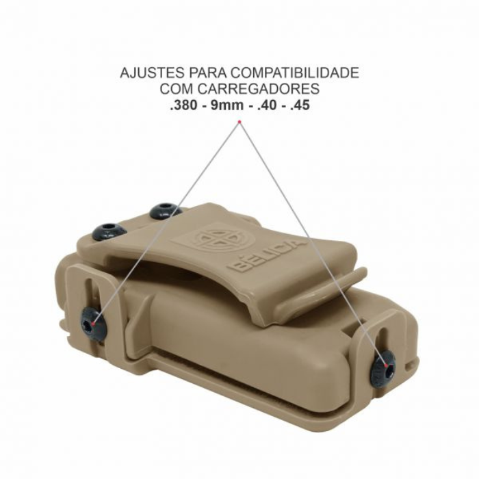 Porta Carregador Universal Velado - Coyote3