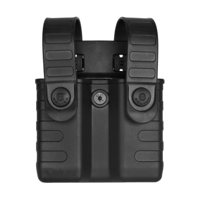 Porta Carregador Duplo Tab Lock² – Preto